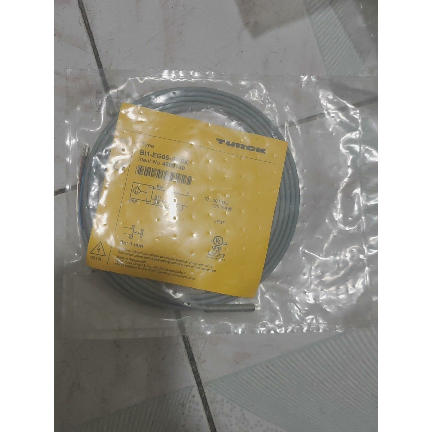 BI1-EG05-AP6X TURCK图尔克接近开关传感器全新原装拍前请询价