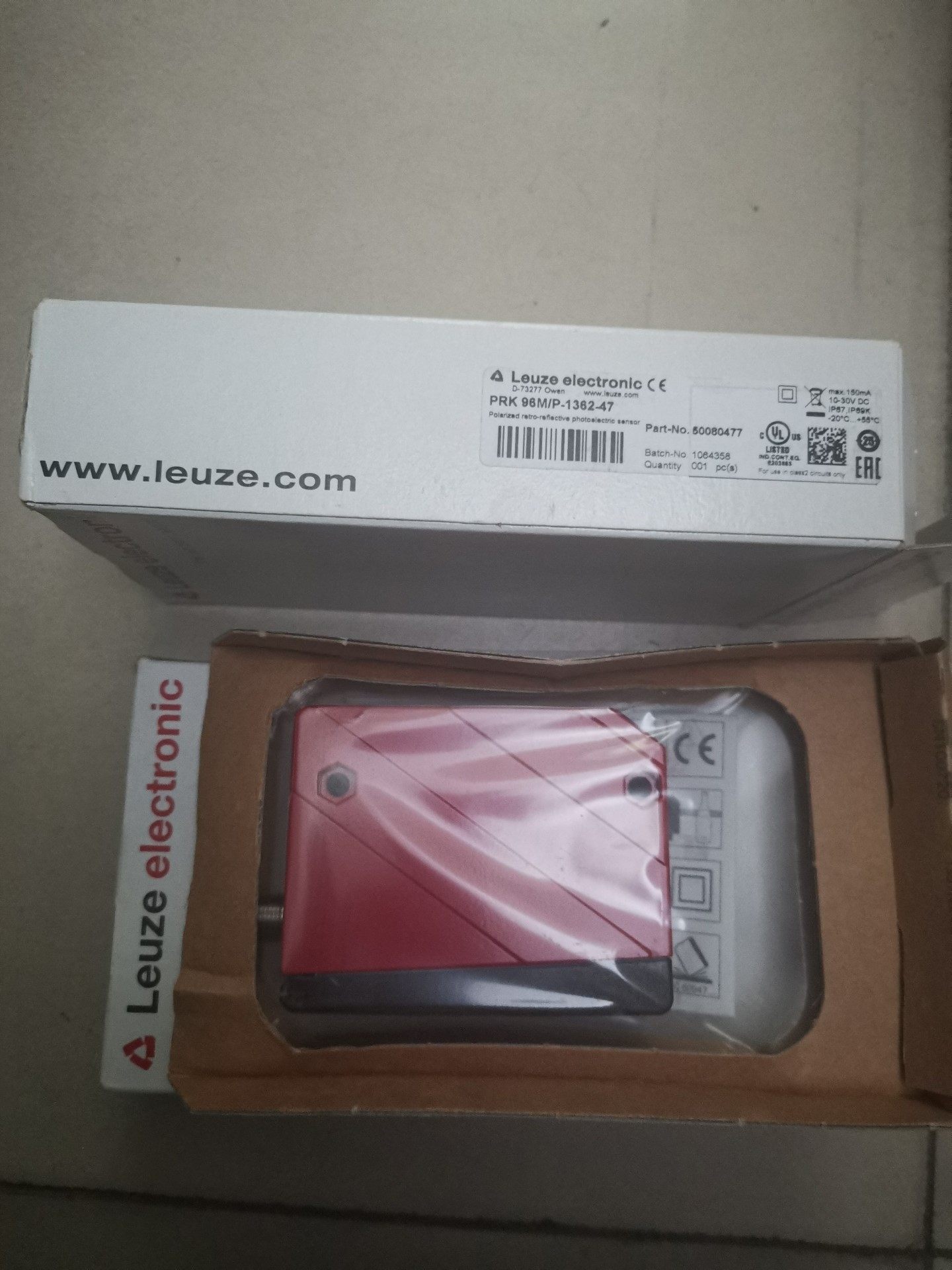 PRK96M/P-1362-47 50080477 LEUZE劳易测全新原装拍前请询价