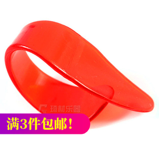 美国 Fred Kelly 聚乙烯 透明常规头吉他指套 拇指拨片 厚