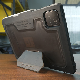 小米Pad Pro 外壳防弯带笔槽保护壳外壳 肥熊EDC战术防摔适用小米平板7 7Pro保护套11寸军事风格