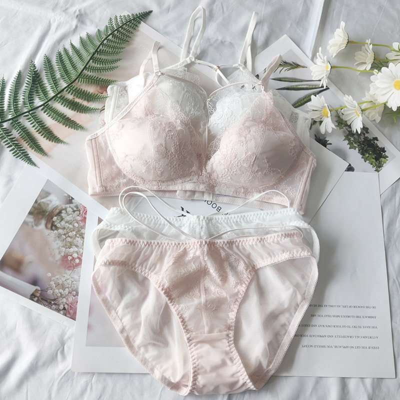 2025年当季新款蕾丝内衣无钢圈低鸡心兔耳杯薄款纯色文胸套装,女士内衣/男士内衣/家居服,文胸,淘宝优惠券,粉丝福利购,淘宝优惠卷