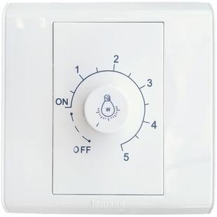 TCL开关插座无极调光开关面板灯光亮度调节可控硅86型led灯调光器