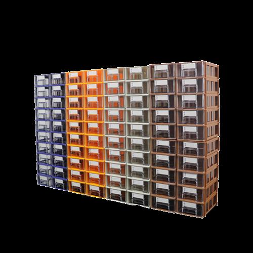 零件盒收纳盒抽屉式螺丝盒配件元件盒收纳柜物料盒零件柜