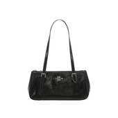 COACH蔻驰 奥莱款 女士皮质单肩手提法棍包CBJ05