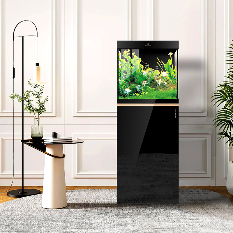 cleair可丽爱cb2超白玻璃新款生态鱼缸小型水族箱客厅落地水族箱