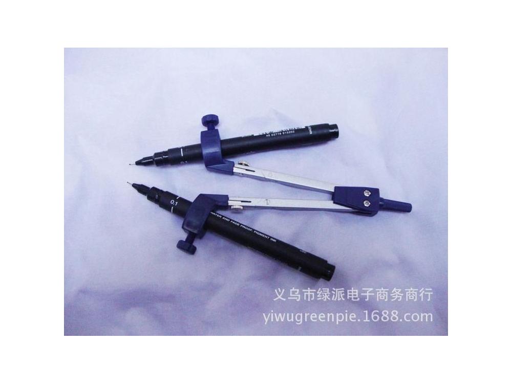双线绘图可调笔架建筑设计画图夹笔器注册建筑师设计考试专用双线图片