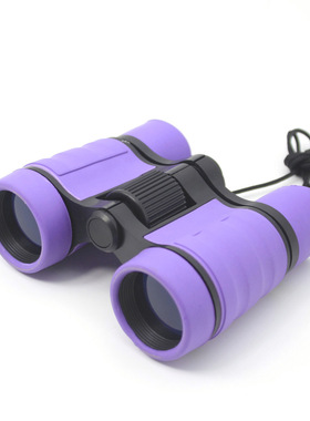 Datyson儿童双筒望远镜4X30小孩科普益智玩具礼物礼品5S0007紫色