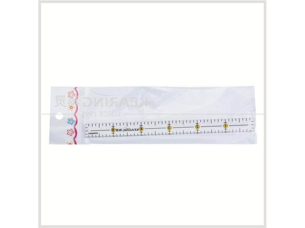 科灵KPR60056*0.5英寸亚克力拼布尺表面印刷手工尺黑科技