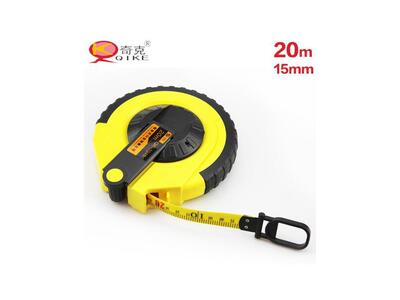 QK-2015奇克牌20米玻璃纤维卷尺布卷尺，皮卷尺黑科技