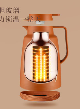 富光玻璃真空保温壶1.5L大容量
