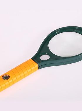 MG89075双光手持阅读放大镜老人学生儿童教学玻璃镜片放大镜