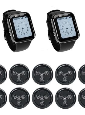 RETEKESS 无线手表移动接收器腕表 茶餐厅美食城服务呼叫 外贸