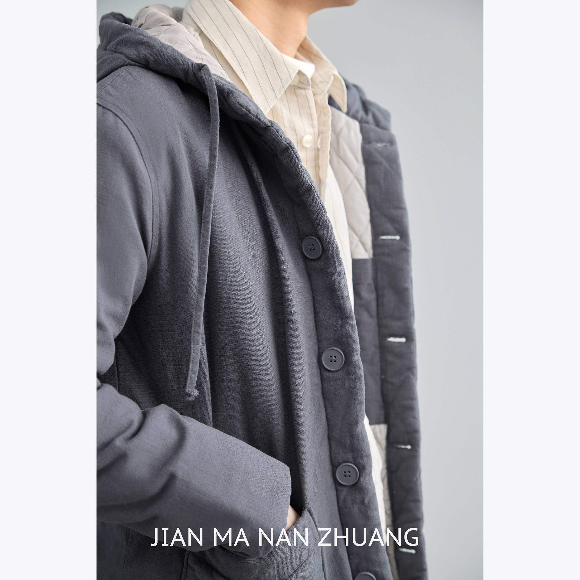 简麻男装加厚保暖连帽棉服男冬季新款宽松显瘦休闲棉衣外套棉袄子,男装,棉衣,淘宝优惠券,粉丝福利购,淘宝优惠卷