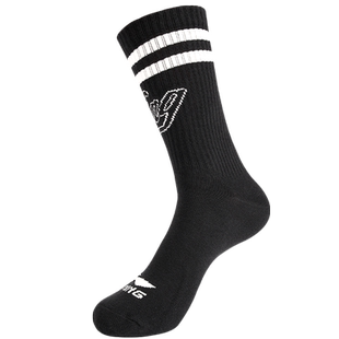 李宁袜子男款款篮球健身跑步舒适中长袜吸汗透气新款运动中袜女