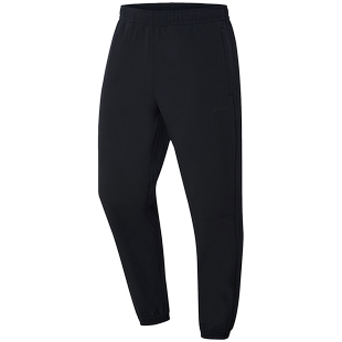 李宁运动裤男款秋冬加绒保暖健身跑步高弹休闲长裤青少年大码裤子