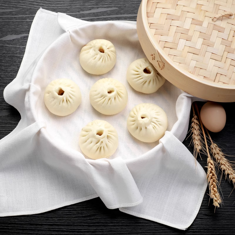 蒸笼布含棉纱布盖馒头的棉布厨房家用食品盖布蒸米饭不粘方形加厚