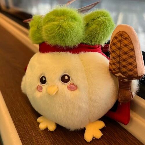 越王勾践剑蒜鸟毛绒玩偶挂件旅游纪念品送朋友生日礼物卡通玩偶