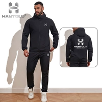 T203 мужской черный костюм