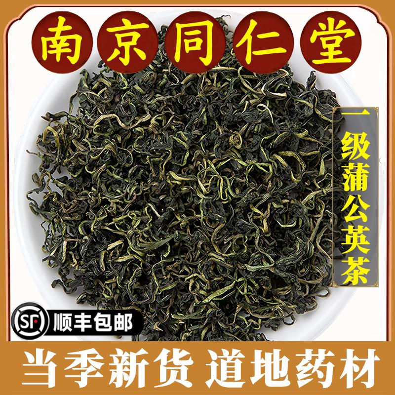 南京同仁堂正品蒲公英茶中药材婆婆丁浦公英叶根野生去火叶根茶