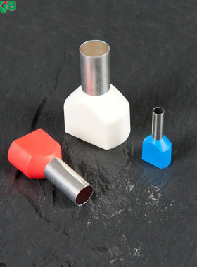 代理优质国标克爱斯KF 双线管形预绝缘端头TE2513 双管欧式端子