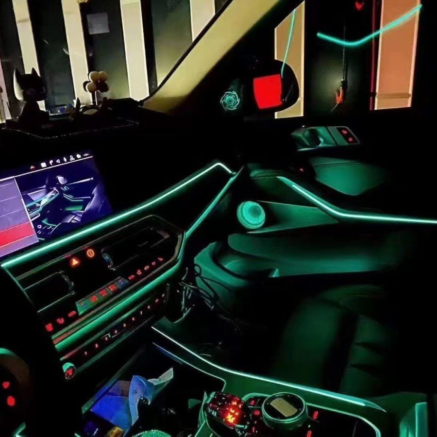 宝马X5 G05 新X7系 G07 发光盖板和智能升降17件套