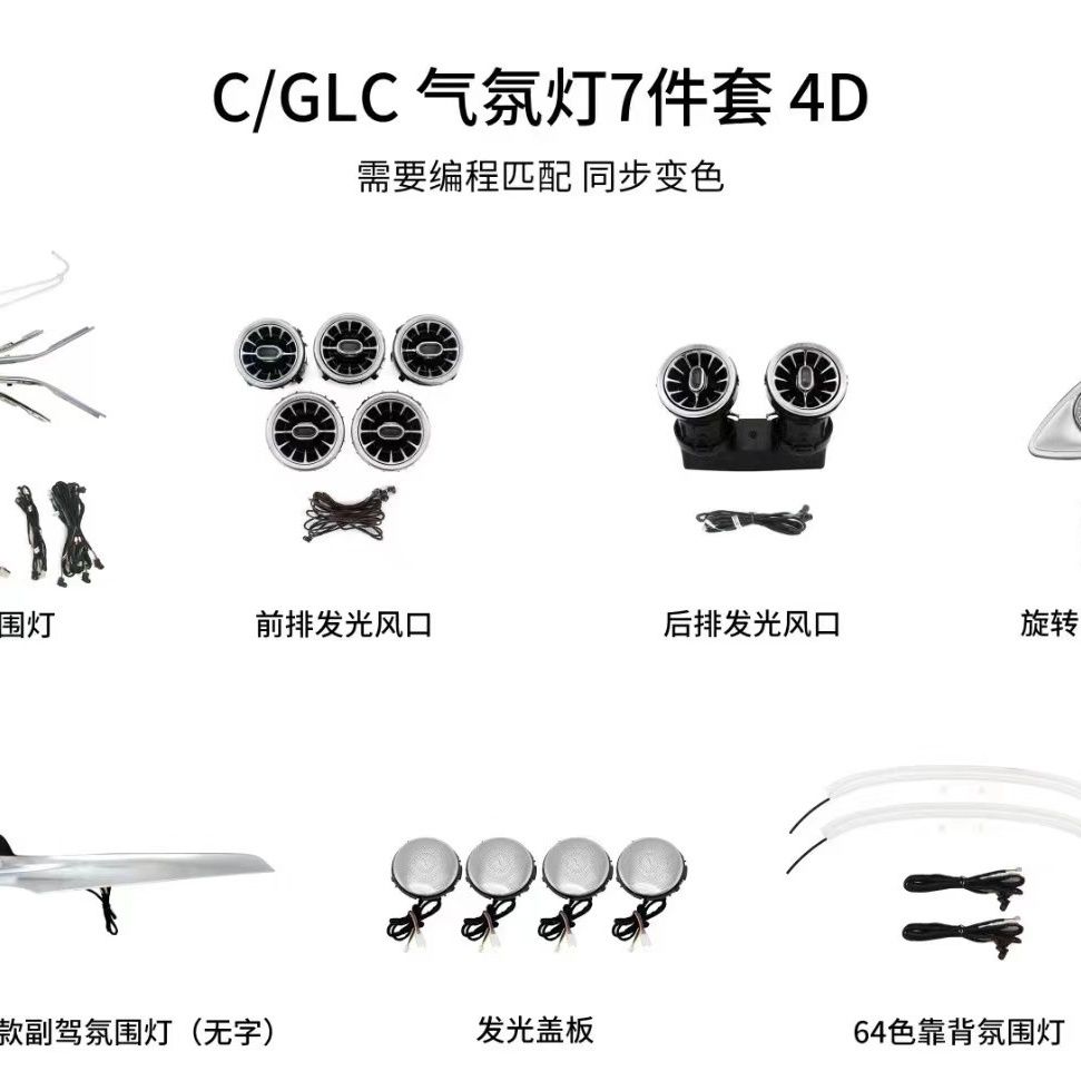 奔驰改装A B C E S GLA GLB GLC GLE GLS 三 四 五 六 七件套