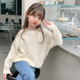 秋冬 线衣加绒加厚儿童女孩打底衫 女童毛衣2025新款 洋气套头针织衫