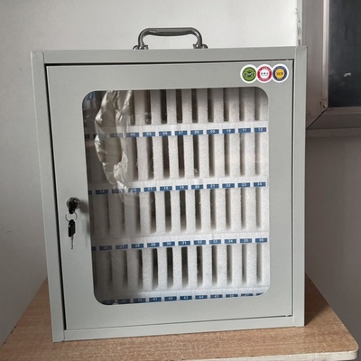 手机保管箱存放柜透明带锁