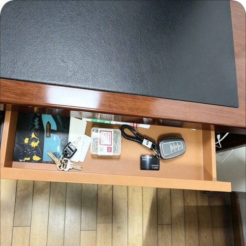 实木抽屉电脑桌书桌下收纳盒