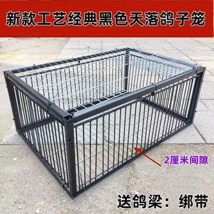只进不出收鸽笼跳笼回收器捕捉铁丝条兔子笼防逃加密进笼口信鸽子