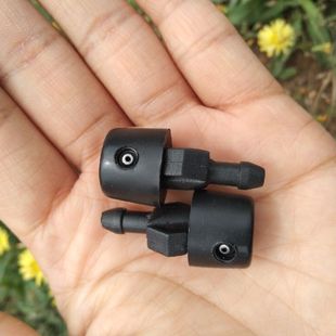 五菱之光雨刮器喷水嘴6371 6400前挡风玻璃喷出水喷头 6376 6390