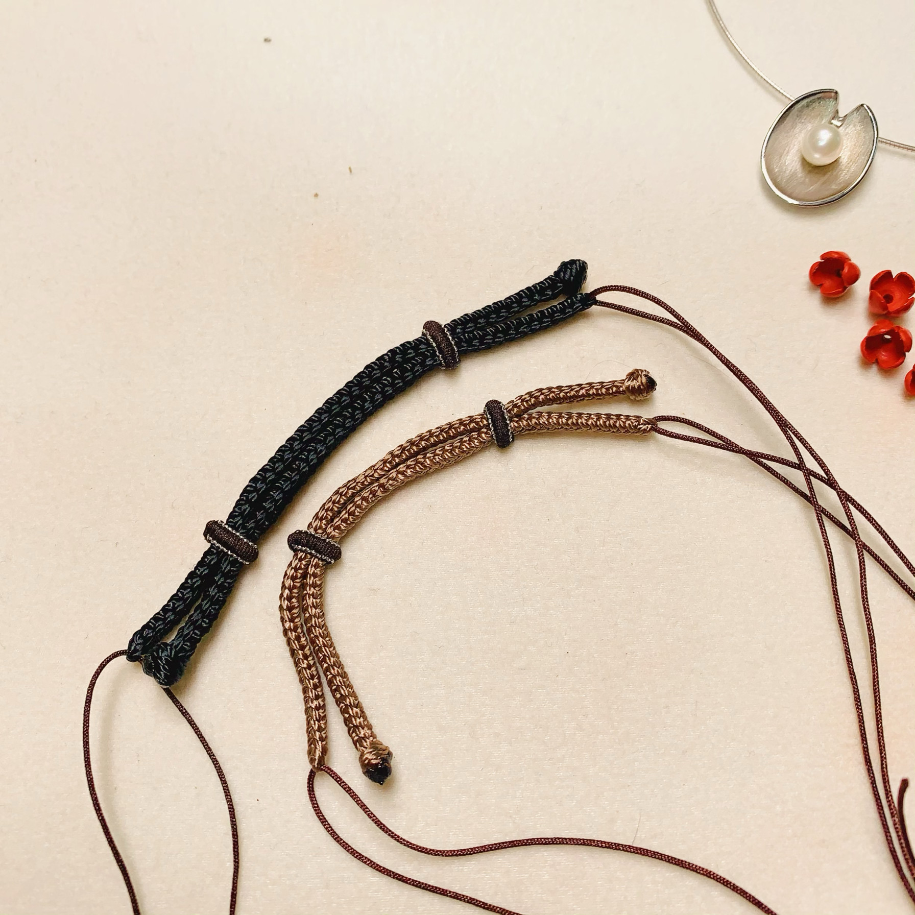 高品质纯手工八股编手绳