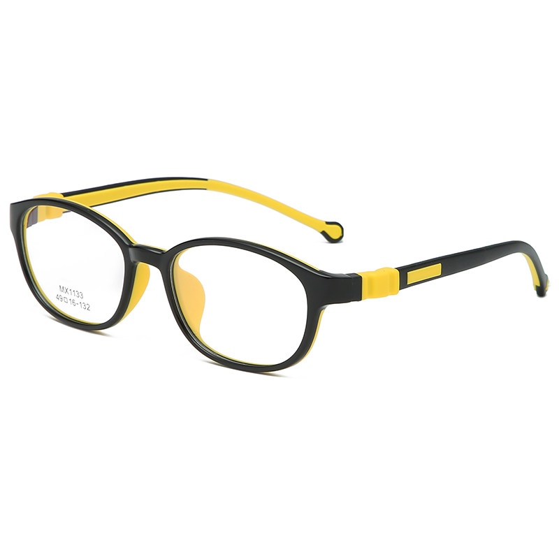 硅胶tr90无螺丝儿童学生远视散光弱视眼睛超轻近视眼镜框架男女孩