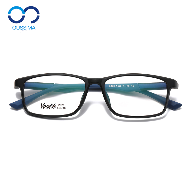 欧斯迈男全框TR90运动眼镜