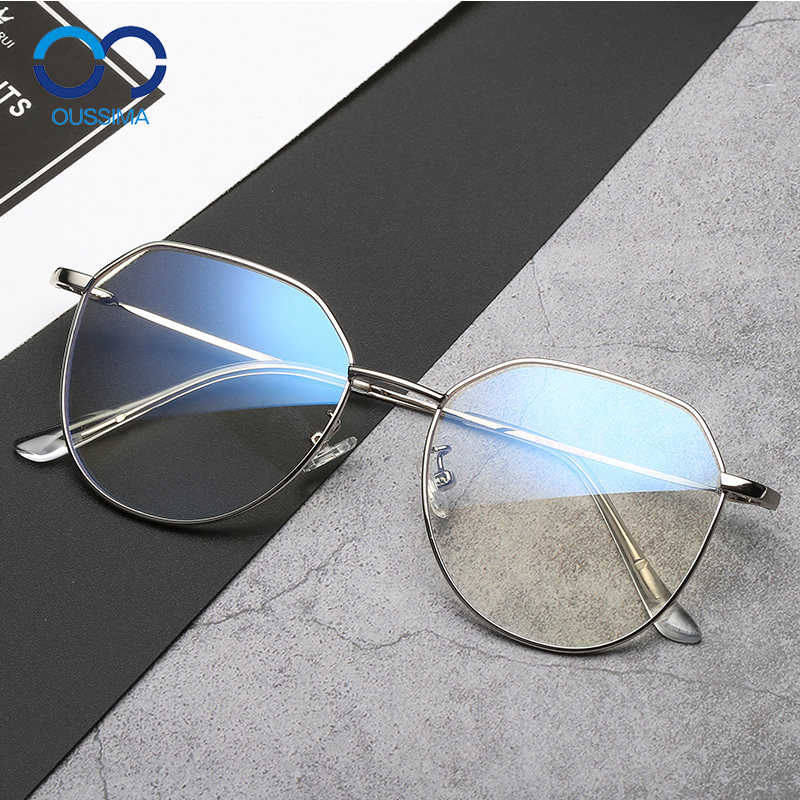 素颜眼镜近视镜有度数配金属圆脸