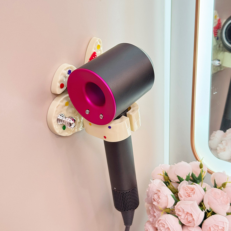 吹风机支架免打孔收纳置物架