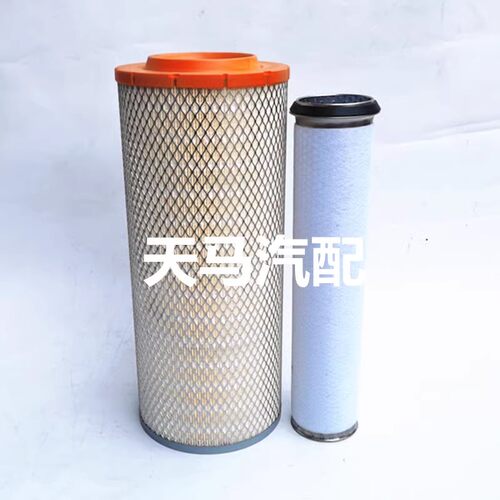 K2046空滤适配常柴120中联花生机全柴玉米收割机空气滤芯滤清器