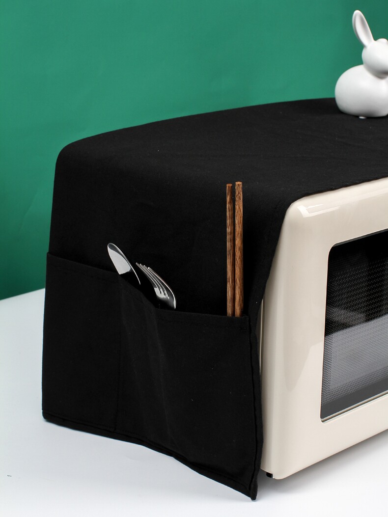 침대 옆 테이블 커버 유니버설 커버 작은 식탁보 사각형 수건 식탁보 먼지 커버 냉장고 커피 테이블 천으로 세탁기 순수 코튼