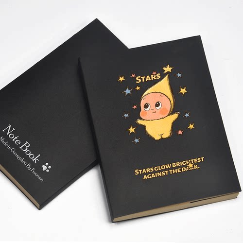 星星人卡通周边笔记本记事本