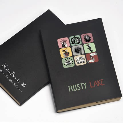 锈湖周边 Rusty lake 劳拉同人 二次元 动漫 游戏 笔记本子记事簿