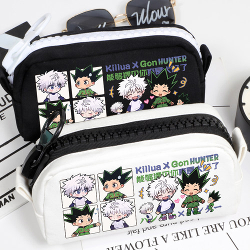 全职猎人周边 奇犽小杰 CP同人动漫二次元大容量学生笔袋文具袋