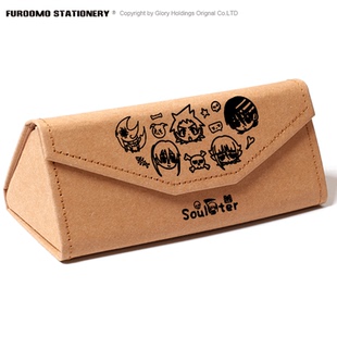 噬魂师动漫周边 玛嘉 古洛那同人 谷子 二次元眼镜盒 笔盒 收纳盒