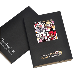 地狱客栈周边同人 安吉尔 夏利 维姬 动漫二次元 笔记本子记事簿