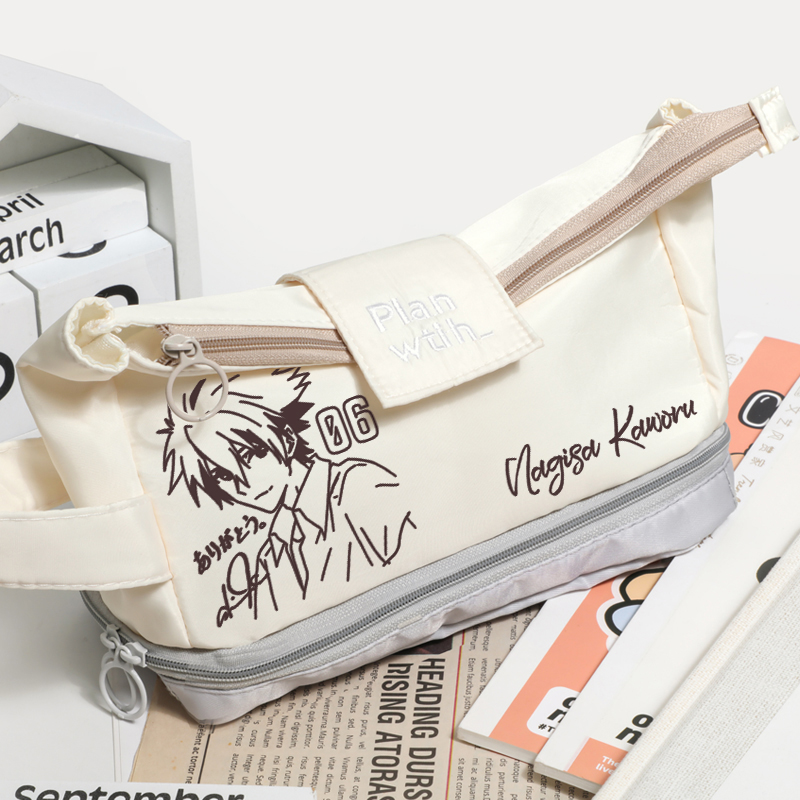 EVA周边渚薰同人学生笔袋