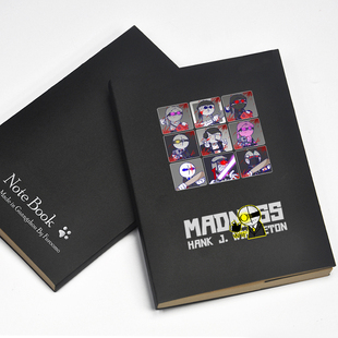 暴力迪吧游戏周边 MADNESS COMBAT 二次元 动漫笔记本子 记事簿