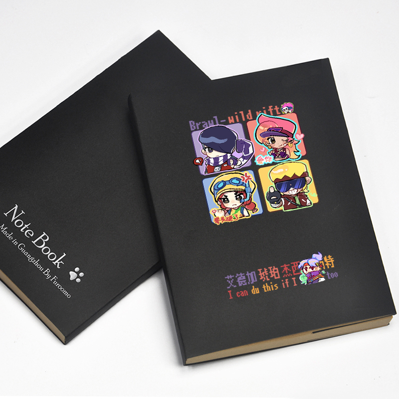 荒野乱斗周边吧唧记事本艾德加