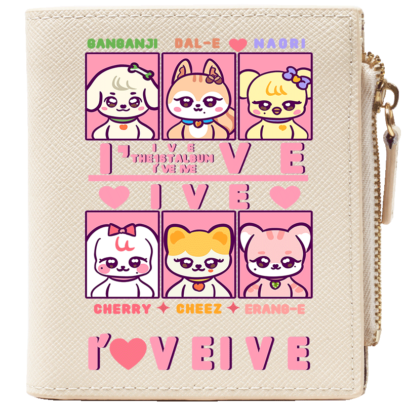 IVE专辑同款纪念短款零钱包
