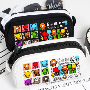 Alan Becker 火柴人同人 二次元动画游戏周边 大容量 文具盒 笔袋