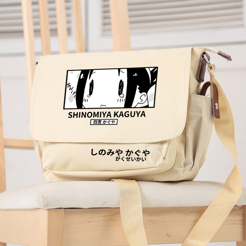 辉夜大小姐想让我告白周边单肩包