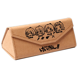 轻音少女 K-ON 平泽唯  秋山澪  周边 动漫二次元 眼镜盒 文具盒